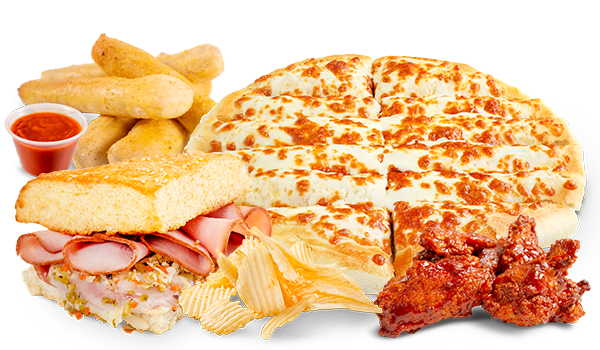 Shareables - Breadsticks - Cheese Sticks, Muffuletta, Chips, Pizza Sauce, Wings